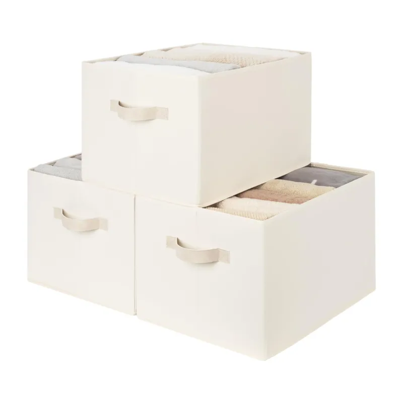 Large Storage Box, Foldable Storage Basket, Fabric Boxes Storage